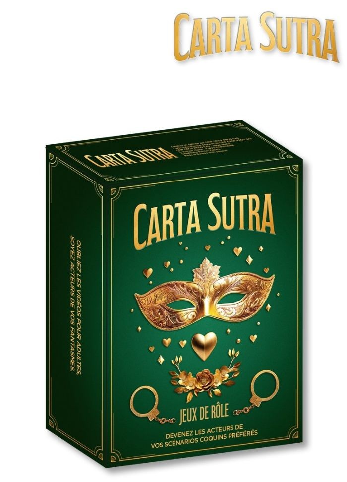 Boîte Carta Sutra Jeux de Rôle : Un design élégant pour des soirées sensuelles et pleines de complicité.