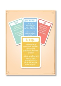 Sophie Libertine vend le jeu d'ambiance Premier date de Carta Sutra dans sa boutique de Vannes