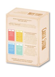 Cartes du jeu :
220 cartes colorées et ludiques pour briser la glace et éveiller le désir.