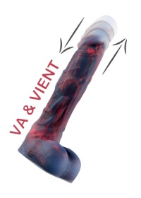 Gode ventouse de 22cm qui fait des va et vient en interne en vente chez Sophie Libertine Vannes