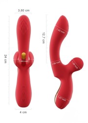Vibromasseur avec pénétration interne et tapping en externe - Sophie Libertine Vannes