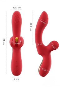 Vibromasseur avec pénétration interne et tapping en externe - Sophie Libertine Vannes