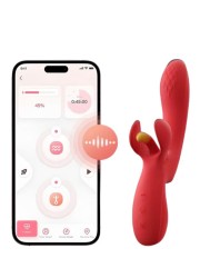 Sextoy connecté pour femme Rabbit - Système de tapping sur le clitoris en vente chez Sophie Libertine Vannes