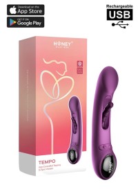 Vibromasseur nouvelle technologie TEMPO avec application smartphone pour cam girl