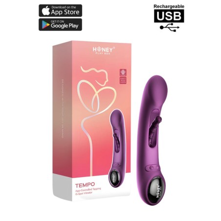Vibromasseur nouvelle technologie TEMPO avec application smartphone pour cam girl