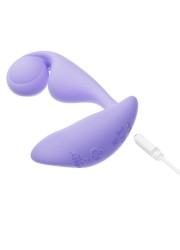 Petit sextoy mauve connecté pour femme - Ce toy est vibrant et peu se télécommandé avec le smartphone