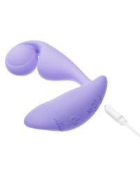 Petit sextoy mauve connecté pour femme - Ce toy est vibrant et peu se télécommandé avec le smartphone