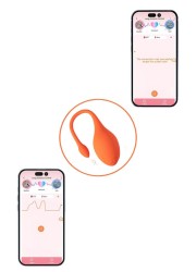 Sextoy vibrant qui se commande avec le téléphone à très longue distance en vente chez Sophie Libertine Vannes