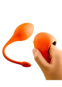 Oeuf vibrant rechargeable avec télécommande et application smartphone - Honey play box Lili