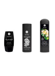 Gel de stimulation shunga avec le lotus noir, le gel clitoridien Jardin Secret et un gel dragon - Sophie Libertine Vannes