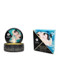 Bougie de massage et sel de bain dans un coffret Calendrier de l'avent Shunga