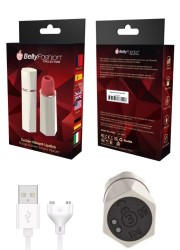 Présentation du packaging de la boite du sextoy a aspiration et vibration rechargeable USB