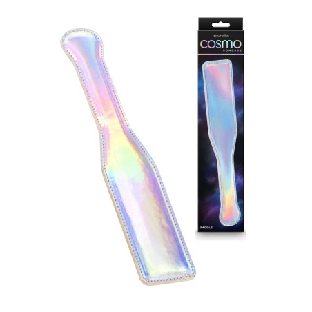 Paddle coloré et girly collection cosmo holographique aux couleurs de l'arc en ciel