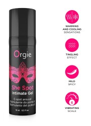 Gel de stimulation intensifiant pour le point G en vente chez Sophie Libertine Vannes