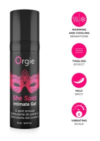 Gel de stimulation intensifiant pour le point G en vente chez Sophie Libertine Vannes