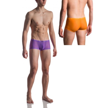 Boxer Manstore pour homme coloris orange ou violet en vente chez Sophie Libertine Vannes