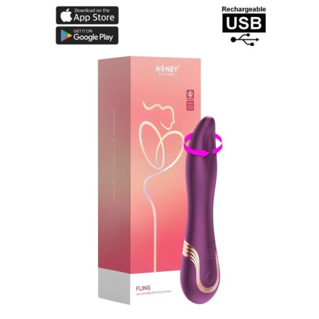Honey Play Box vibromasseur Fling qui se télécommande à distance - Sophie Libertine Vannes