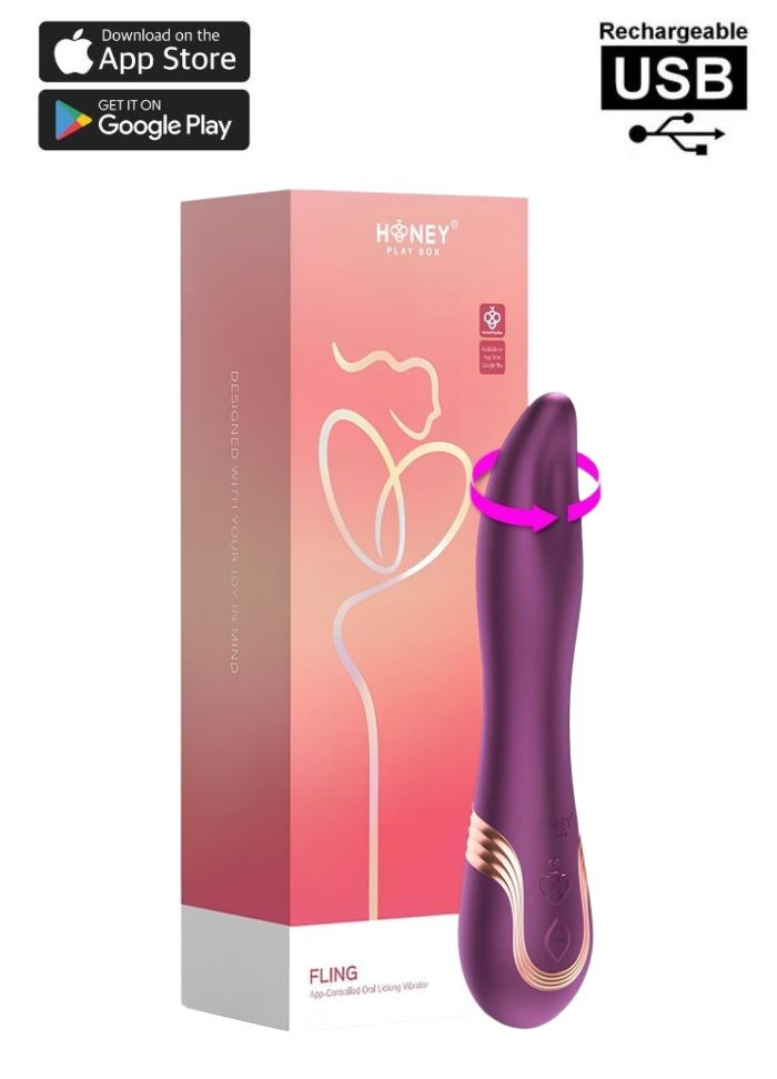 Honey Play Box vibromasseur Fling qui se télécommande à distance - Sophie Libertine Vannes
