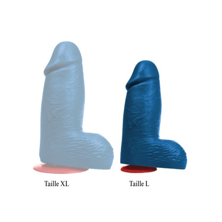 Gode ventouse taille L - Longueur de 17 cm avec un diamètre large de 8.8cm