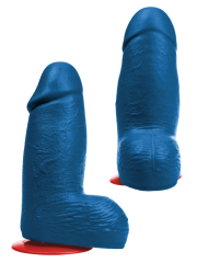 Gros gode ventouse bleu de la marque fuck and fist avec diametre de 10.8 cm