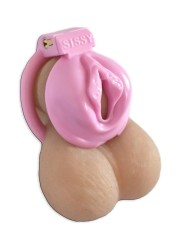 Cage de chasteté masculin en forme de vagin en vente à la boutique Sophie Libertine Vannes