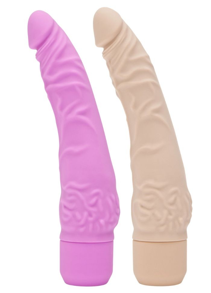 Vibromasseur Classic Slim 18cm rose ou chair