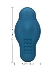 Détail des textures nervurées pour une stimulation ciblée - Dual Riper bump et grind