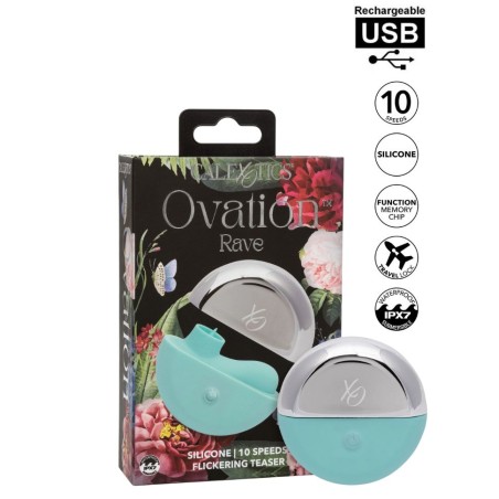 Stimulateur ovation RAVE avec petite langue de stimulation sextoy en vente dans le morbihan
