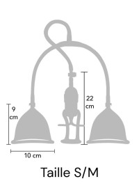 Pompe développeur de seins en vente chez Sophie Libertine Vannes sexshop
