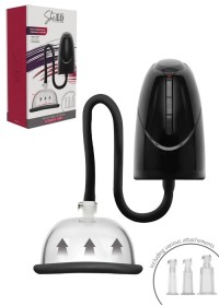 Pompe électrique rechargeable pour le développement de la vulve et des tetons
