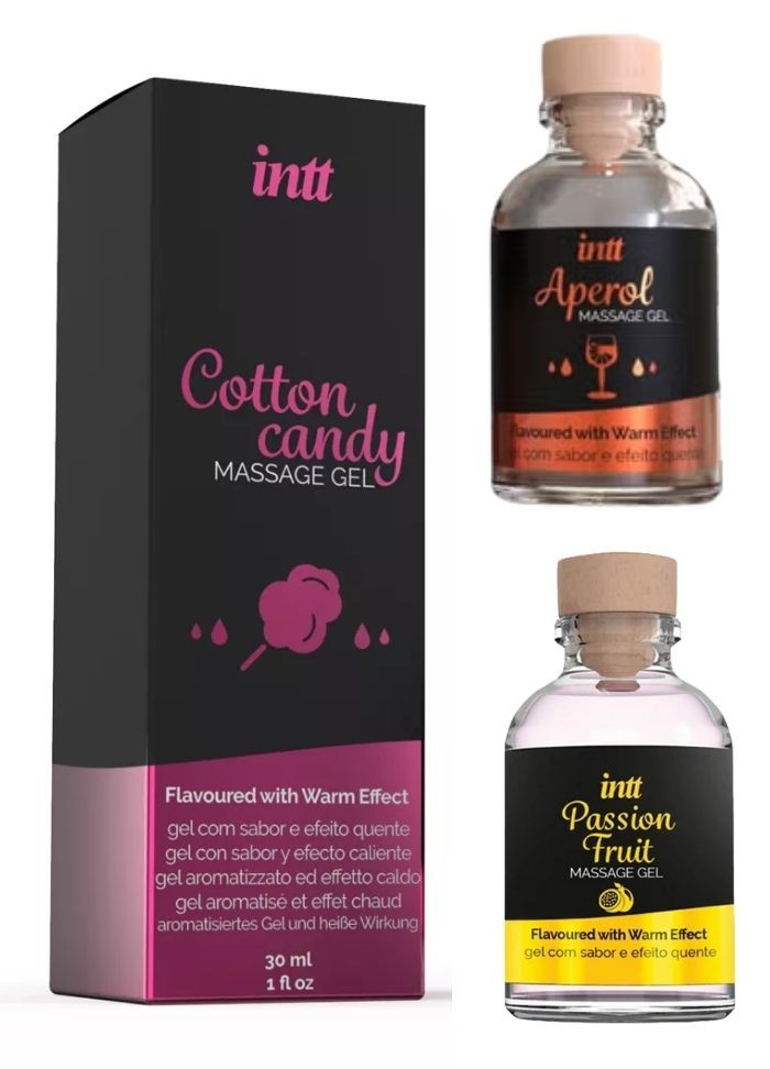 Huile de massage gourmande de la marque Intt - effet chaud - Sophie Libertine Vannes