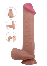 Gode ventouse pour homme ou femme pénétrant avec un toucher peau réaliste en vente chez Sophie Libertine Vannes