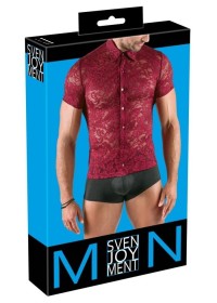 Svenjoyment Chemise sexy shirt - parfait pour soirées clubwear ou intimes.