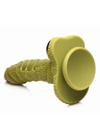 Gode ventouse en silicone vert - en vente à la boutique Sophie Libertine Vannes