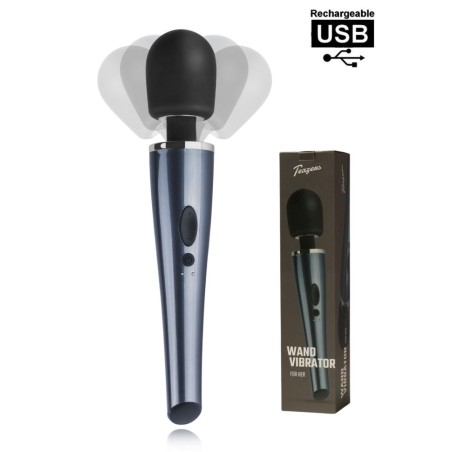 Vibromasseur baguette Foudre Noire puissante - En vente chez Sophie Libertine Vannes