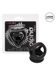 Cage en silicone liquide noir en vente à la boutique Sophie Libertine de Vannes