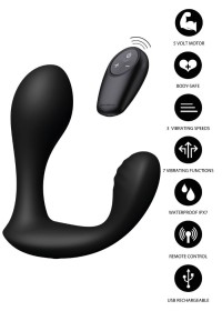 Sextoy masculin pour une stimulation de la prostate - jouet en silicone avec télécommande pour homme