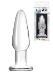 Plug en verre transparent de petite taille - en vente chez Sophie Libertine Vannes