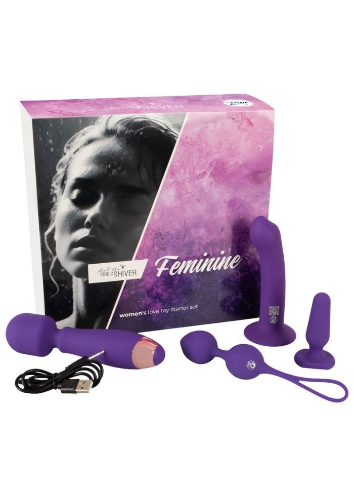 Coffret de 4 sextoys pour femme en vente chez Sophie Libertine Vannes
