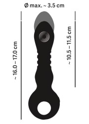 Dimension du vibromasseur Strong thrusting Eternal en vente chez Sophie Libertine Vannes