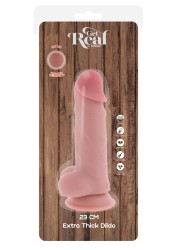 Get Real - Gode ventouse en matière réaliste avec un diamètre de 5.5cm en vente chez Sophie Libertine Vannes