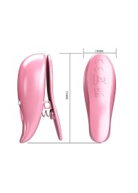Pinces à seins aux délicieuses vibrations qui stimule les tétons - Vendues à la boutique Sophie Libertine Vannes