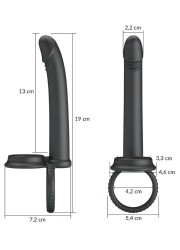 Sextoy pour couple hétéro qui souhaite essayer la double pénétration vaginale et anale en même temps
