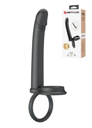 Gode pour double pénétration avec anneaux de maintien - Sophie Libertine Vannes