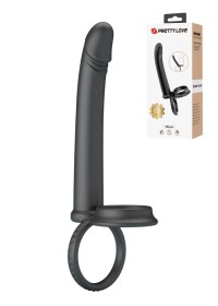 Gode pour double pénétration avec anneaux de maintien - Sophie Libertine Vannes