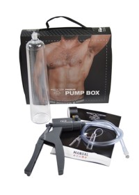 Coffret souple kit avec pompe et cylindre développeur pénis MisterB