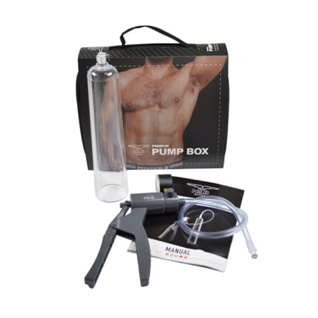 Coffret souple kit avec pompe et cylindre développeur pénis MisterB