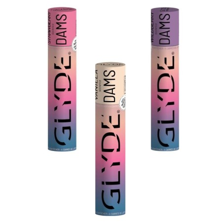 Glyde dams digue buccale pour le sexe oral sans risque de transmission de maladie sexuellement transmissible