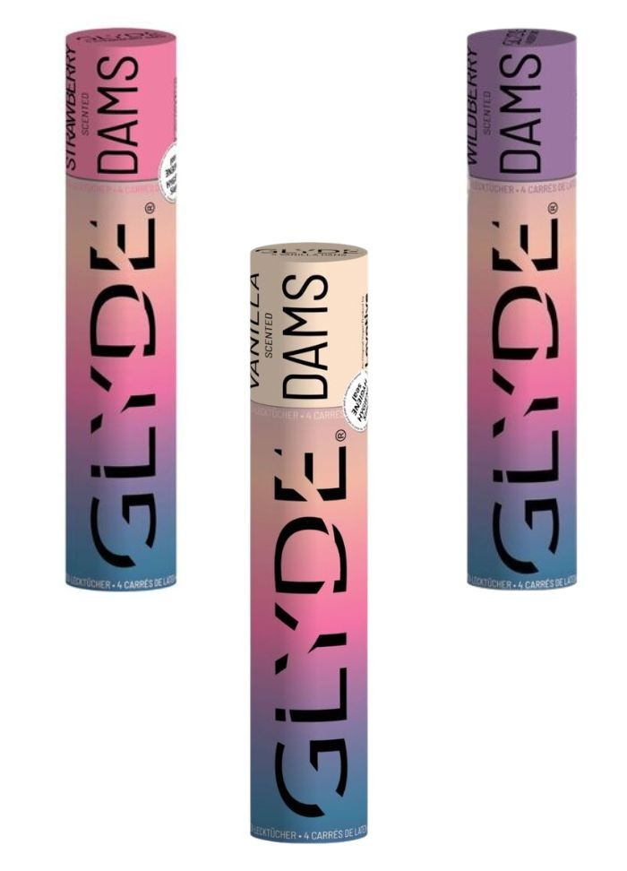 Glyde dams digue buccale pour le sexe oral sans risque de transmission de maladie sexuellement transmissible