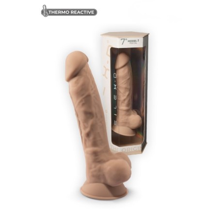 Gode ventouse réaliste sextoy pénétrant thermo-réactive - Sophie Libertine Vannes